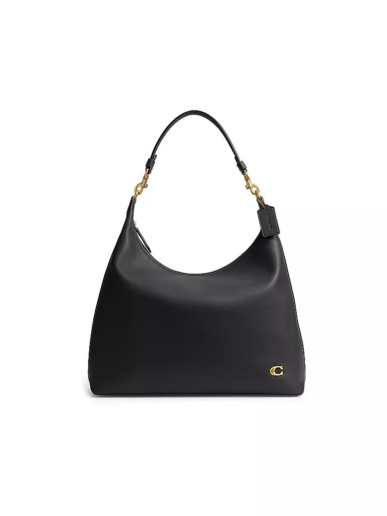 COACH Ledertasche Hobo Bag JULIET 38 schwarz